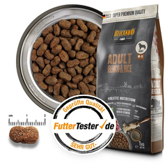 Belcando Adult Iberiko&Rice 12.5kg - Keskmise ja suure tõuga täiskasvanud koertele normaalse aktiivsusega.