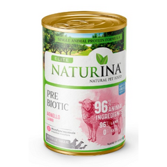 ELITE PREBIOTIC MONO LAMB AND PSYLLIUM Grain Free 400G — беззерновые консервы для взрослых собак с ягнёнком и псиллиумом.