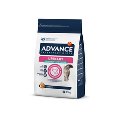 ADVANCE VETERINARY DIETS CAT URINARY LOW CALORIES 2.5KG - KASSIDELE KUSETEEDE TERVISE TOETUSEKS JA KAALU KONTROLLIKS
