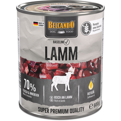 BELCANDO BASELINE WITH LAMB 800GR - КОНСЕРВЫ ДЛЯ СОБАК С МЯСОМ ЯГНЁНКА