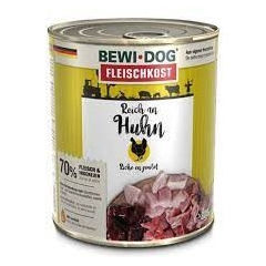 Bewi Dog rikas kanaga 800gr - Täiskasvanud koertele kanaga