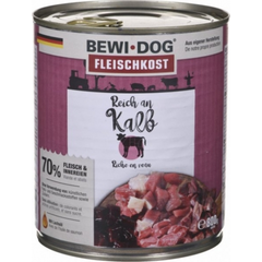 Bewi Dog rikas vasikalihas 800gr - Täiskasvanud koertele vasikalihaga