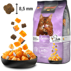 LEONARDO SENIOR GF SALMON 7.5KG - БЕЗЗЕРНОВОЙ КОРМ ДЛЯ ПОЖИЛЫХ КОШЕК С ЛОСОСЕМ