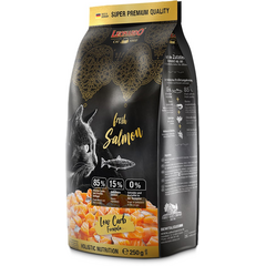 LEONARDO ADULT FRESH SALMON 250G - БЕЗЗЕРНОВОЙ КОРМ ДЛЯ КОШЕК С ЛОСОСЕМ