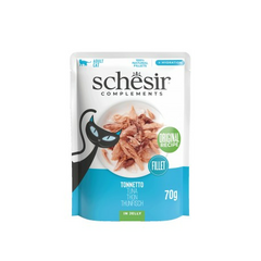 Schesir Cat Tuna In Jelly 70g - Tunaželees