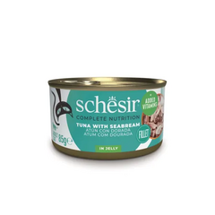 Schesir Cat Tuna koos meriahvenaga želees 85g - Tuncis koos mere ahvenaga želees