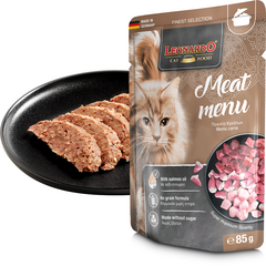 LEONARDO влажный корм для кошек с мясным ассорти 85 г