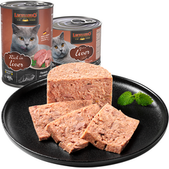 LEONARDO влажный корм для кошек с печенью 400 г