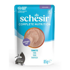 Schesir Cat Tuna In Mousse 85g - täisväärtuslik toit - tuunikala vaht