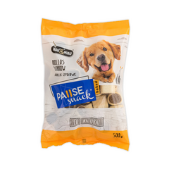 HAU & MIAU KÜPSETATUD rullid märgiga, 500 g - lisatoit koertele, küpsised luuüdiga.