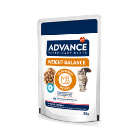ADVANCE VET CAT WEIGHT BALANCE 85G - KONSERV KASSIDELE KAALU KONTROLLIKS