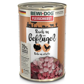 Bewi Dog rich in poultry 400gr - Pieaugušiem suņiem ar mājputnu