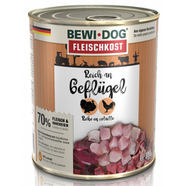 Bewi Dog rich in poultry 800gr - Pieaugušiem suņiem ar mājputnu
