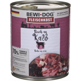 Bewi Dog rich in veal 800gr - Pieaugušiem suņiem ar teļa gaļu