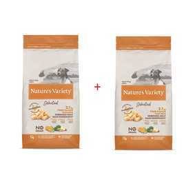 1+1 NV Dog Selected Mini  Free Range Chicken 7 Kg