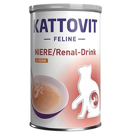 KATTOVIT FELINE RENAL DRINK CHICKEN 135ML - SUPP KASSIDELE NEERUPROBLEEMIDEGA