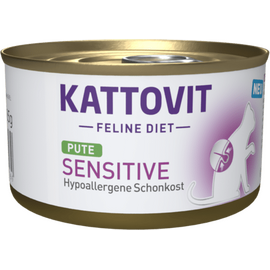 KATTOVIT SENSITIVE KALKUN 185G - KONSERVID TUNDLIKELE KASSIDELE KALAKUNIGA