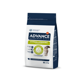 ADVANCE VETERINARY DIETS CAT HYPOALLERGENIC 1.25KG — KASSIDELE TOIDU TALUMATUSE JA ALLERGIATE KORRAL
