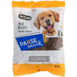 HAU & MIAU BAKED meat biscuits, 400 g - papildbarība suņiem, gaļas cepumi.