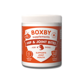BOXBY HIP & JOINT BITES 240g - toidulisand koertele liigeste tervisele.