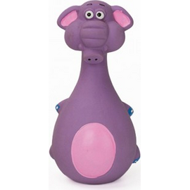 Barry King rotaļlieta suņiem, zilonis lateksa, violēta kr. 13 cm