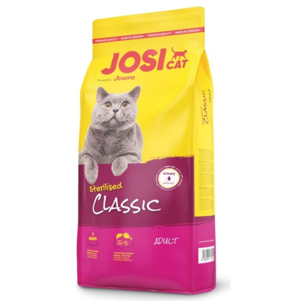 Josera Petfood Josera P kassidele JosiCat Sterilised Classic 1.9 kg