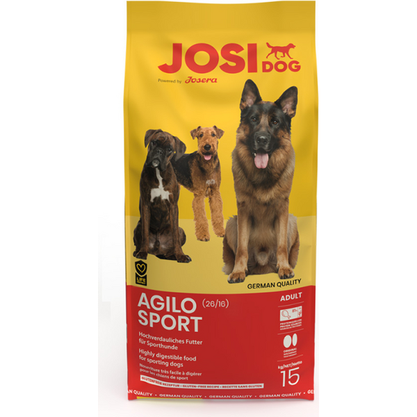 Josera Petfood Josera P koertele JosiDog Agilo Sport 15 kg