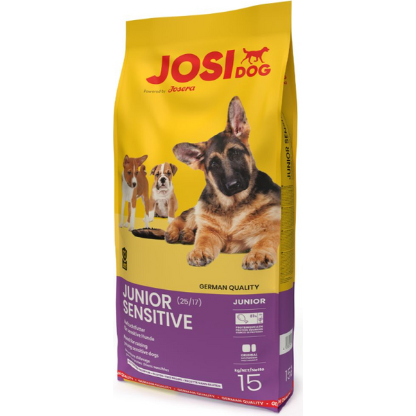 Josera Petfood Josera P koertele JosiDog Junior Sensitive 15 kg