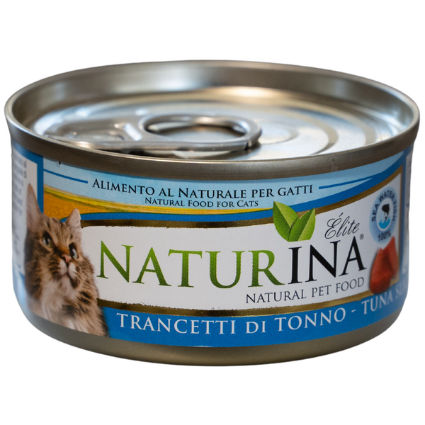 NATURINA ELITE MÄRG TUNA LAASTUD 70G - KONSERVID KASSIDELE (TUNA TÜKID)