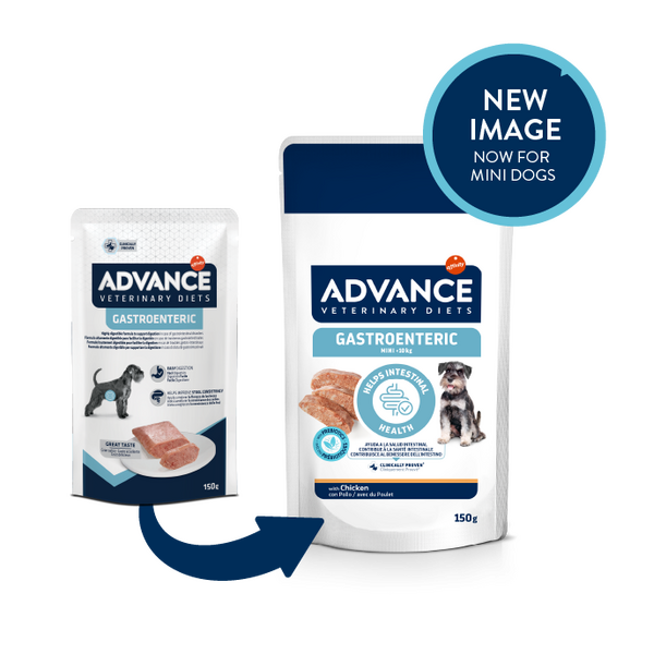 ADVANCE VETERINARY DIETS DOG GASTROENTERIC 150G - KONSERV KOERTELE, KEL ON SEEDIMISHÄIRED