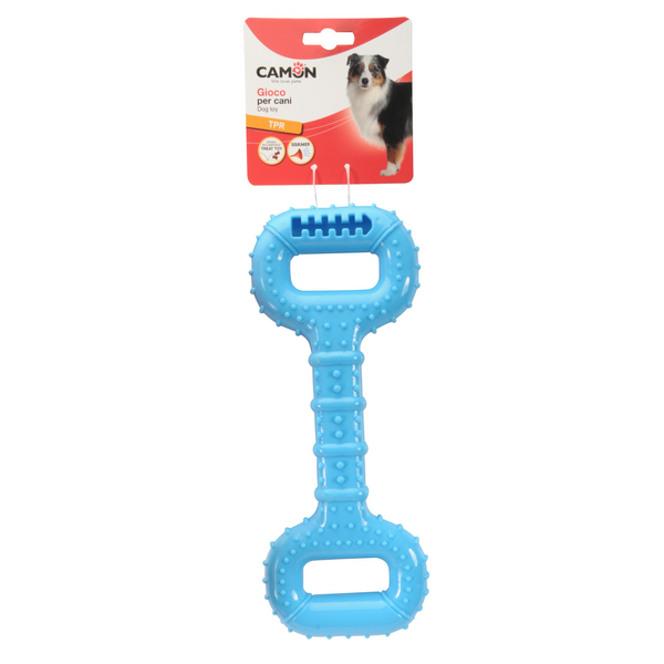 CAMON Rotalieta koertele - termoplastiline silinder käepidemetega ja piiksuma 28cm