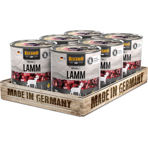 BELCANDO BASELINE WITH LAMB 800GR - КОНСЕРВЫ ДЛЯ СОБАК С МЯСОМ ЯГНЁНКА, изображение 3