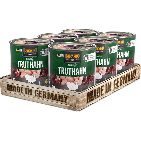 BELCANDO BASELINE WITH TURKEY 800GR - КОНСЕРВЫ ДЛЯ СОБАК С МЯСОМ ИНДЮКА, изображение 3