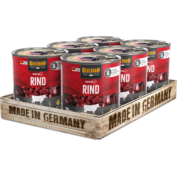 BELCANDO BASELINE WITH BEEF 800GR - КОНСЕРВЫ ДЛЯ СОБАК С ГОВЯДИНОЙ, изображение 3