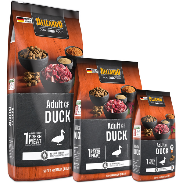BELCANDO ADULT GF DUCK 12.5KG - TERAVILJAVABA TOIT KOERTELE ANKAGA, 3 image