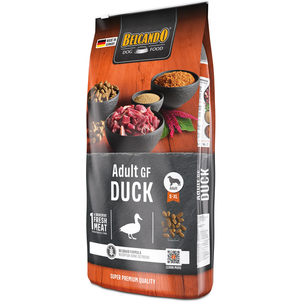 BELCANDO ADULT GF DUCK 12.5KG - TERAVILJAVABA TOIT KOERTELE ANKAGA, 4 image
