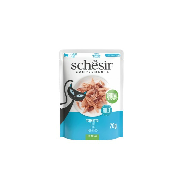 Schesir Cat Tuna In Jelly 70g - Tunaželees