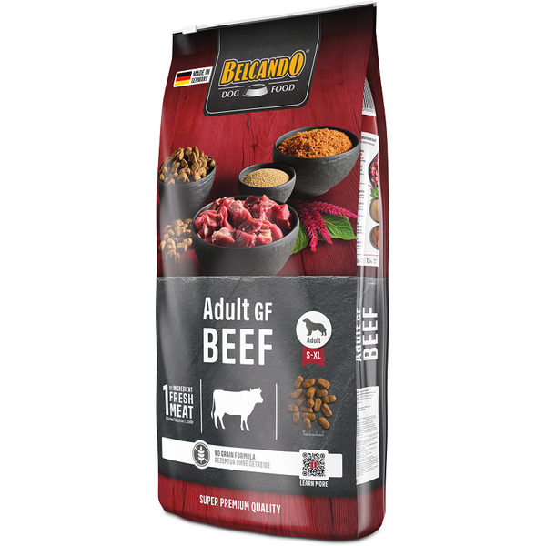 BELCANDO ADULT GF BEEF 12.5KG - Беззерновой сухой корм для взрослых собак всех пород с говядиной, изображение 3