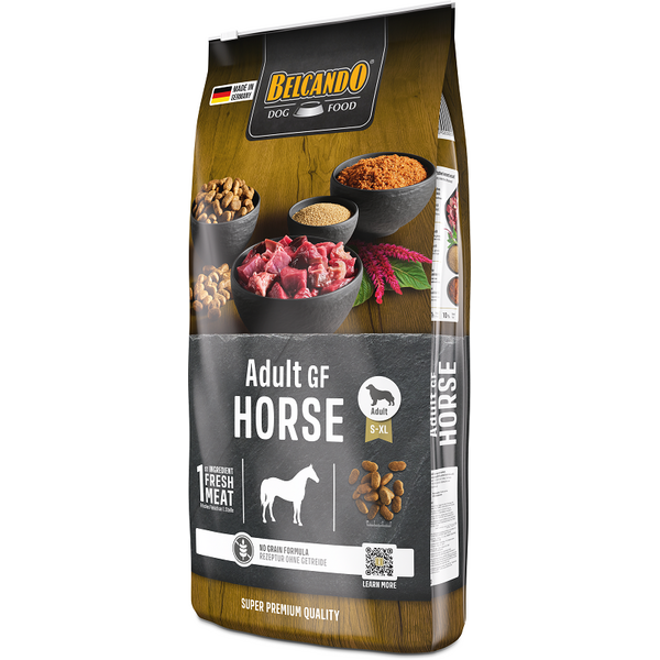 BELCANDO ADULT GF HORSE 12.5KG - Беззерновой сухой корм для взрослых собак с нормальным уровнем активности с кониной, изображение 3