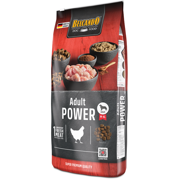 BELCANDO ADULT POWER 12.5KG - Сухой корм для взрослых собак с высоким уровнем активности, изображение 3