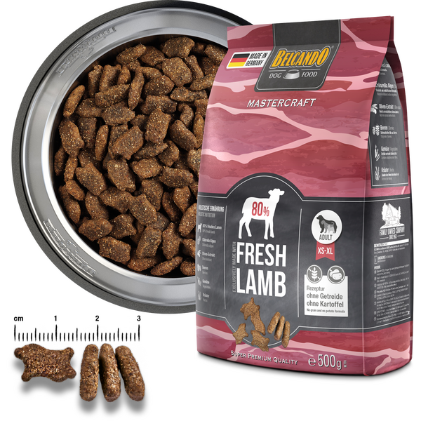 BELCANDO MASTERCRAFT FRESH LAMB 10KG - KUIV KOERA TOIT LAMBALIHAGA