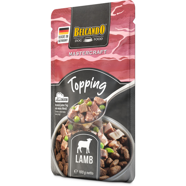BELCANDO MASTERCRAFT TOPPING LAMB WITH PEAS 100G - КОНСЕРВЫ ДЛЯ СОБАК, изображение 2