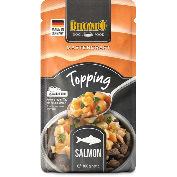 BELCANDO MASTERCRAFT TOPPING SALMON WITH BROCCOLI 100G - КОНСЕРВЫ ДЛЯ СОБАК, изображение 3