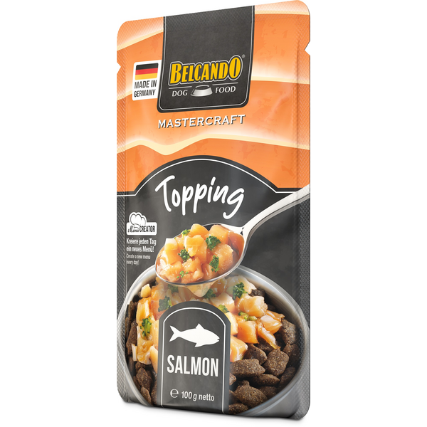 BELCANDO MASTERCRAFT TOPPING SALMON WITH BROCCOLI 100G - КОНСЕРВЫ ДЛЯ СОБАК, изображение 2