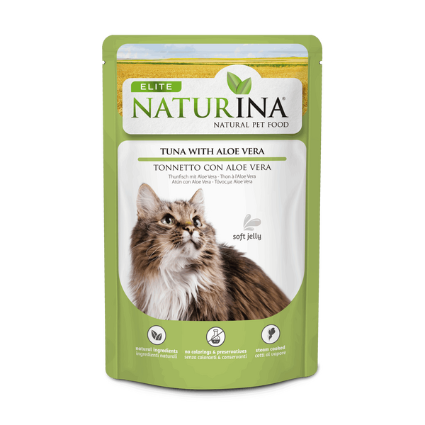 NATURINA ELITE MÄRG TUUN AALOEGA ŽELEES 70G - KASSIDELE KONSERV (TUUNIAGA JA AALOEGA)