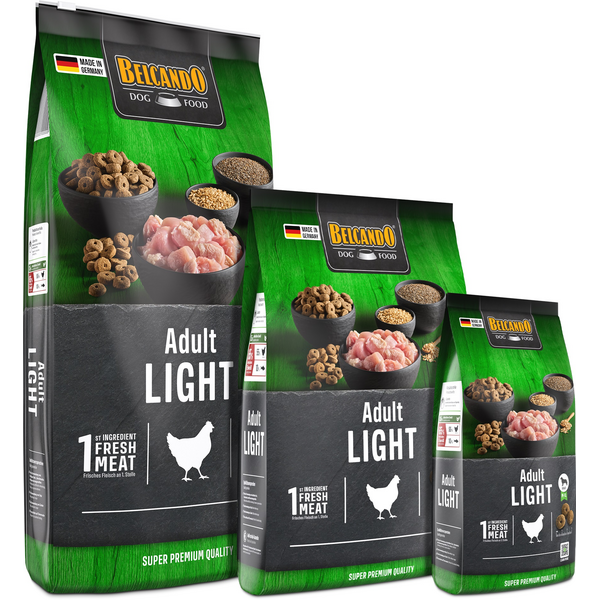 BELCANDO ADULT LIGHT 12.5KG - KUIVTOIT VAHESE AKTIIVSUSEGA JA ÜLEKAALULISTELE KOERTELE, 4 image