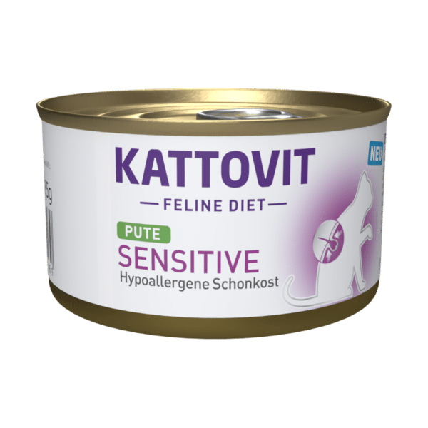 KATTOVIT SENSITIVE KALKUN 185G - KONSERVID TUNDLIKELE KASSIDELE KALAKUNIGA